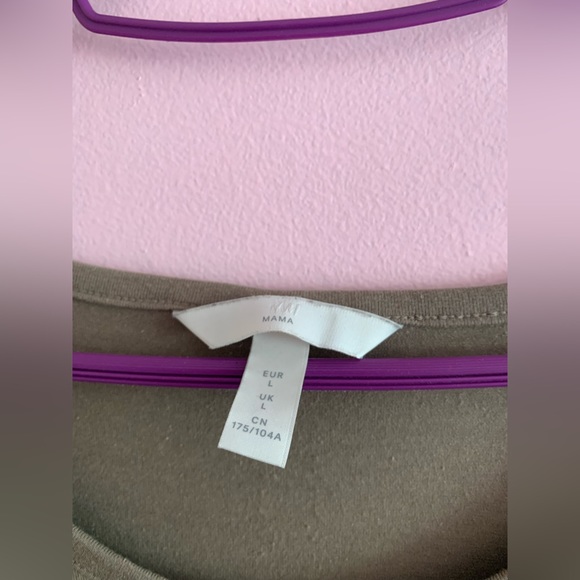 Long sleeve maternity maxi dress - Picture 3 of 4